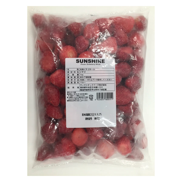 Wismettacフーズ ペルー産 冷凍イチゴホール 1000g