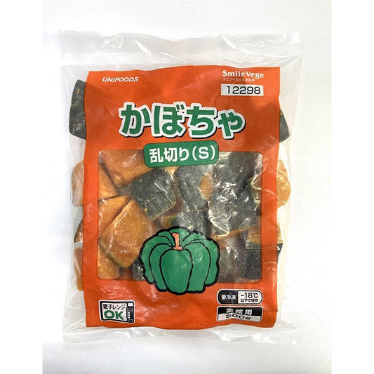 ユニフーズ かぼちゃ乱切り(S)500g 冷凍