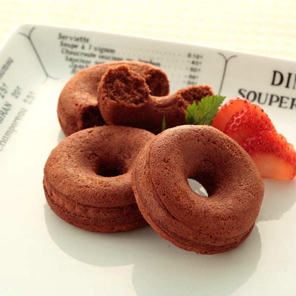 ケイエス 焼きドーナツ25(チョコ味)冷凍 25g 10個