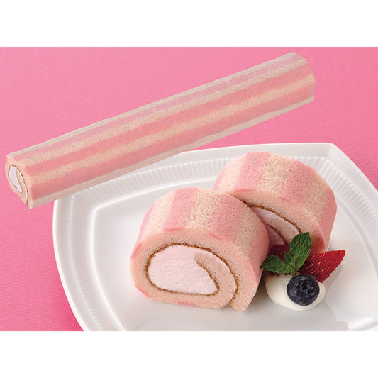 フレック ロールケーキ いちご(栃木県産とちおとめ苺使用) 190g 箱