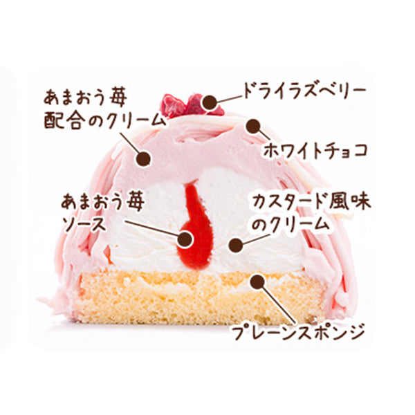 五洋食品 福岡あまおう苺モンブラン 冷凍 260g(4個入り)