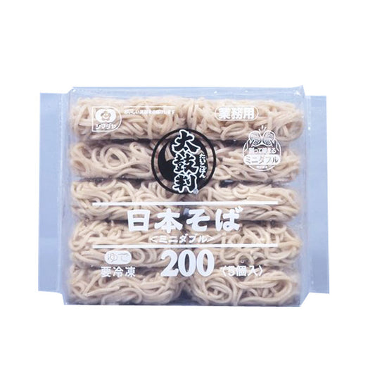 シマダヤ 太鼓判日本そば200(ミニダブル) 200g 5食