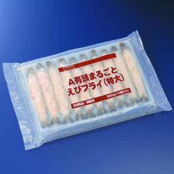テーブルマーク A有頭まるごとえびフライ(特大)VA 冷凍 55g×10