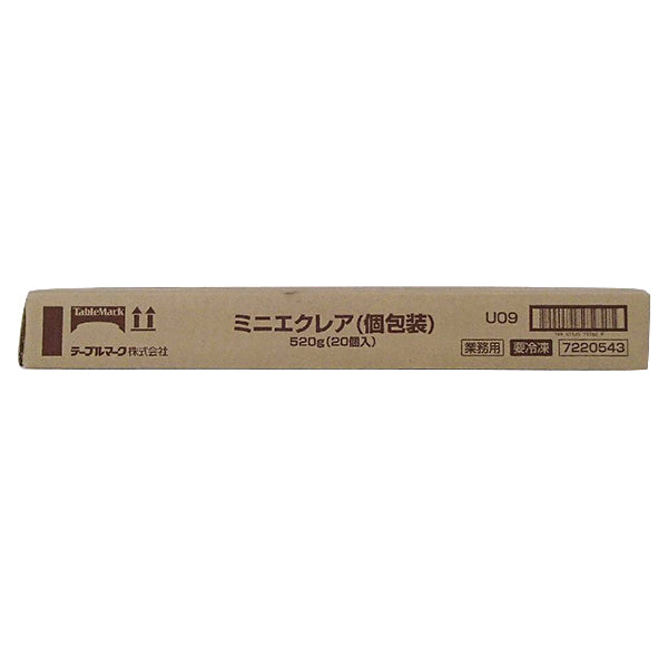 テーブルマーク ミニエクレア(個包装)U9 冷凍 26g×20個【業務用】