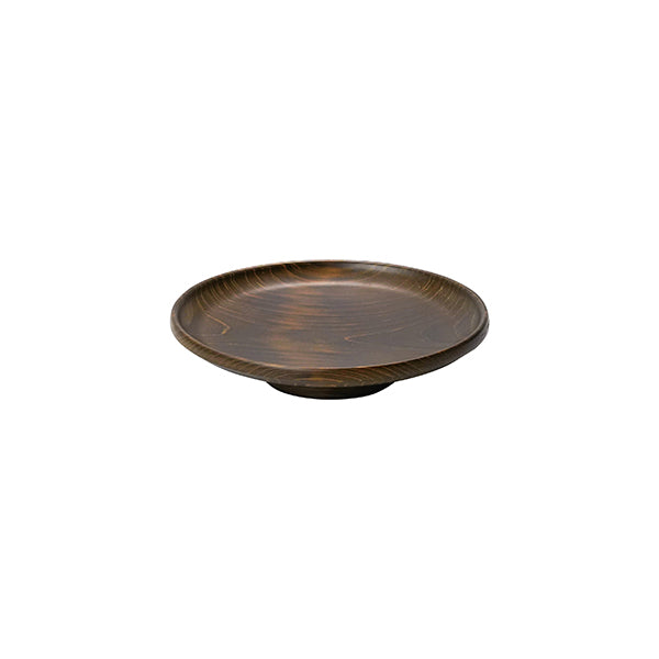 ヤマコー ひのき・古代色小器 平皿(台付)(27906)