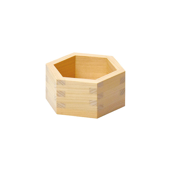 ヤマコー ひのき・亀甲桝(六角桝)(塗装付)(12263)