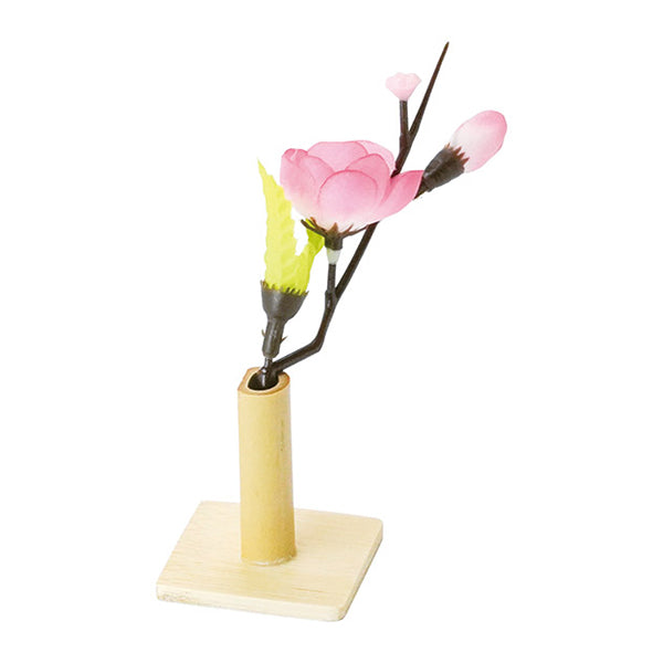 ヤマコー 白竹ミニ花立(角型)(25226)