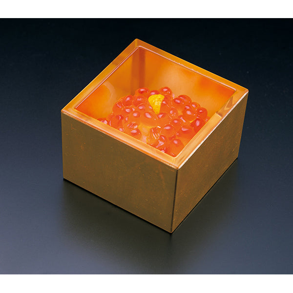 ヤマコー 金箔貼りクリア枡（3勺）（26990） | フーヅフリッジ UCC運営