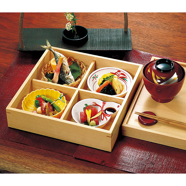 ヤマコー 檜・松花堂弁当（重ね蓋）（27291） | フーヅフリッジ