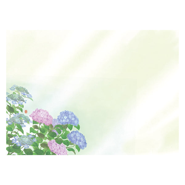 ヤマコー 尺3四季彩まっと 花雅(はなみやび)紫陽花 100枚入(66454)