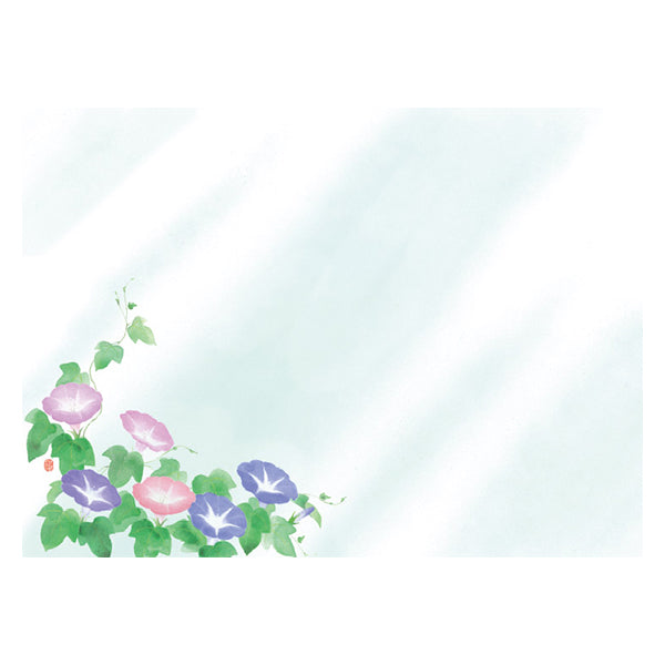 ヤマコー 尺3四季彩まっと 花雅(はなみやび)朝顔 100枚入(66455)