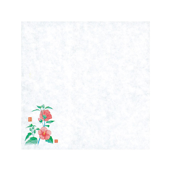 ヤマコー 四季耐油天紙(小)芙蓉 100枚入(65481)