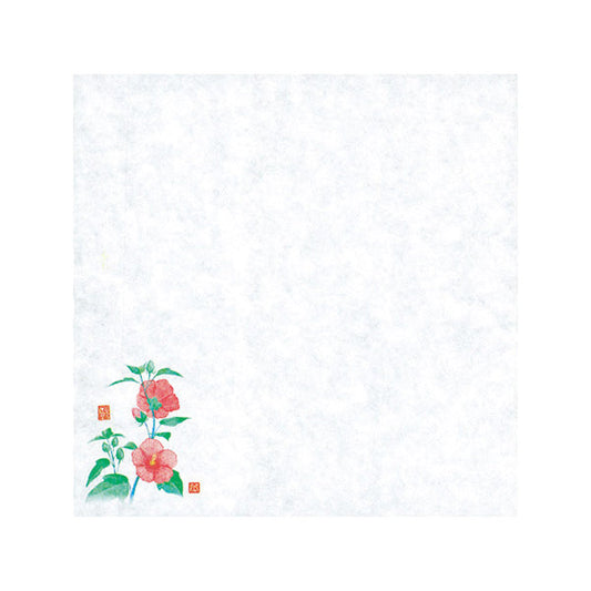 ヤマコー 四季耐油天紙(小)芙蓉 100枚入(65481)