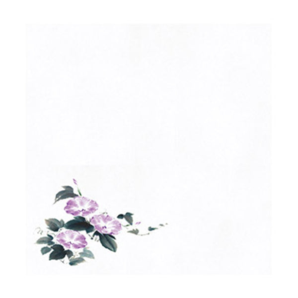 ヤマコー 花宴耐油天紙 朝顔 4寸 100枚入(68613)