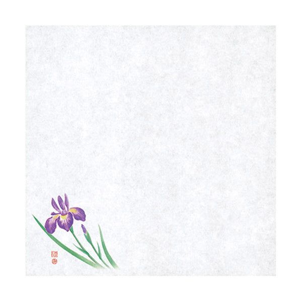 ヤマコー 御所の花 耐油天紙 菖蒲 100枚入(65818)
