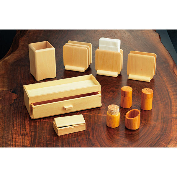 ヤマコー ナプキンスタンド(ナチュラル)(15221)