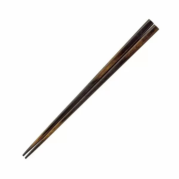 ヤマコー 食器洗浄機対応箸 樺の木・黒(08576)