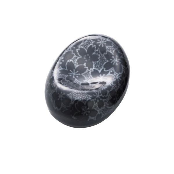 ヤマコー 小判銀彩箸置 桜(15501)【メーカー欠品】