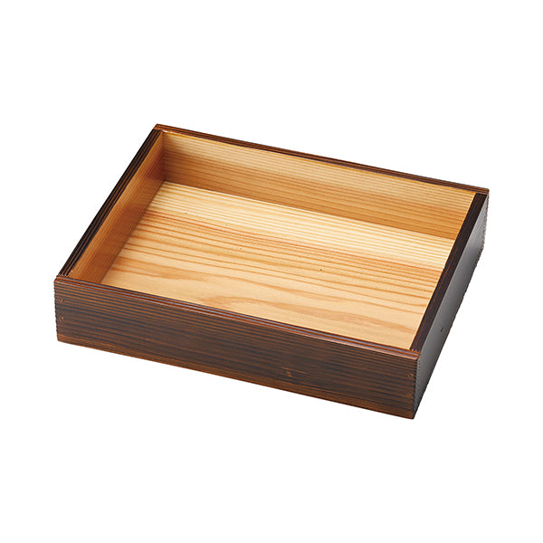 ヤマコー 焼杉・ミニバット 木製目皿付 小(35508)