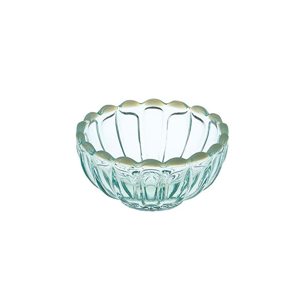 ヤマコー 菊型ガラス珍味 水(27965)