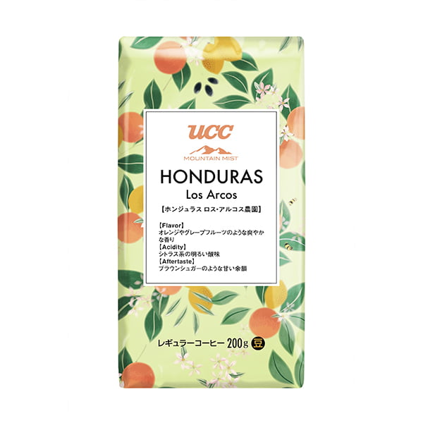UCC MOUNTAIN MIST ホンジュラス ロスアルコス農園(豆)AP200g【終売】
