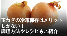 玉ねぎの冷凍保存はメリットしかない！調理方法やレシピもご紹介