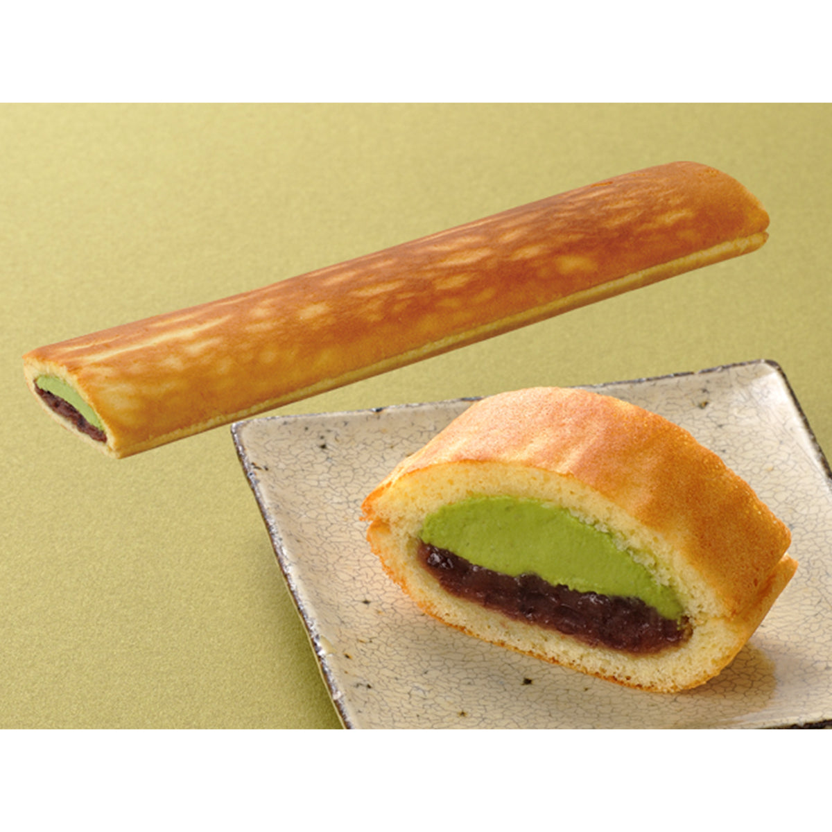 フレック フリーカット和菓子生どらやき（抹茶）340g