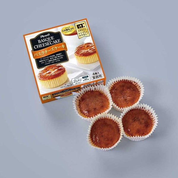 【フレック】 バスクチーズケーキ 65G 4食入 冷凍 5セット フレック GFC485 バスクチーズケーキ 冷凍 65g×4個 | フーヅフリッジ