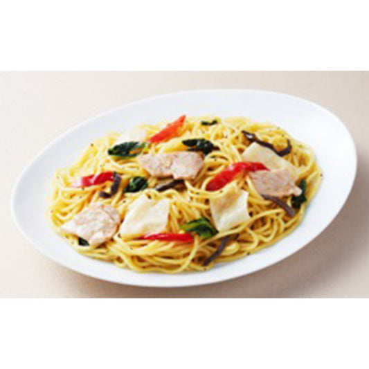 マルハニチロ 麺が自慢の鶏だし塩焼きそば 1kg 冷凍