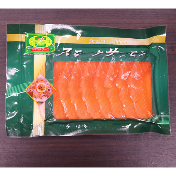 カネハチフーズ サーモンセット 冷凍（銀鮭寒風干し100g×4枚・スモークサーモン100g×4パック【送料無料】