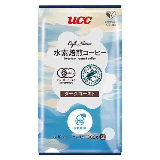 UCC CN 水素焙煎コーヒー ダークロースト（豆）AP300g