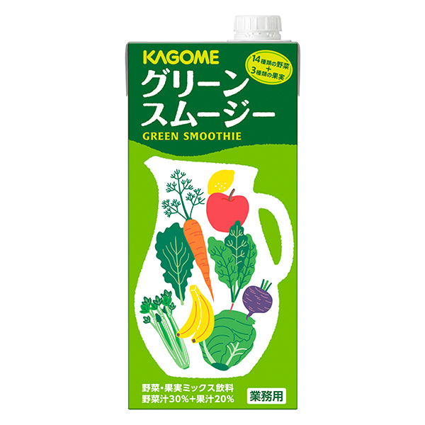 カゴメ ホテルレストラン用 グリーンスムージー 1L