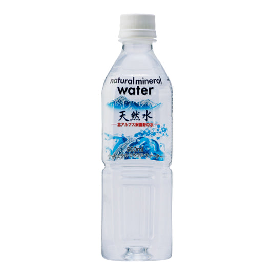 天然水 北アルプス安曇野の水 PET 500ml