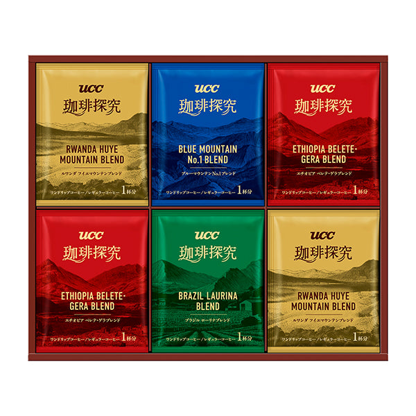 【冬ギフト】UCC 珈琲探求ワンドリップコーヒーギフト