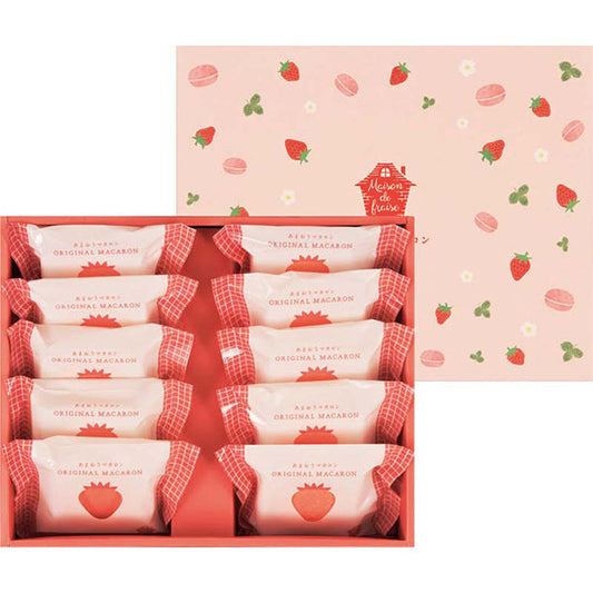 【冬ギフト】メゾン・ド・フレーズ あまおう苺のマカロンギフト