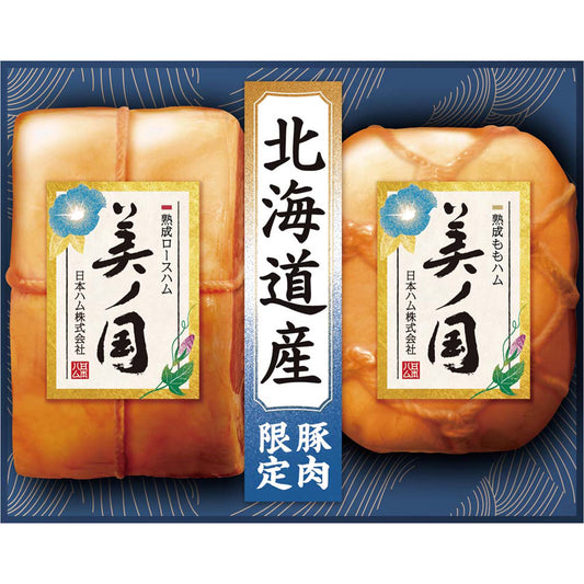 【夏ギフト】日本ハム 北海道 プレミアム 美ノ国