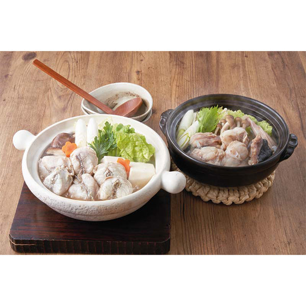 【冬ギフト】ふぐとあんこう鍋の味比べセット