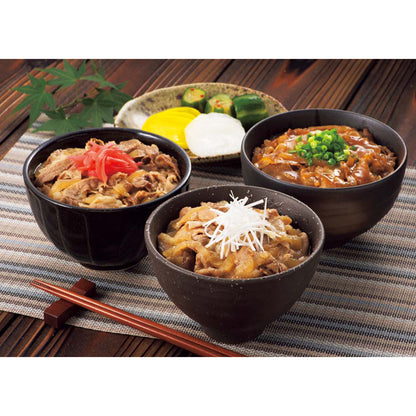 【夏ギフト】霧島黒豚・黒毛和牛 ミニ丼の具3種セット