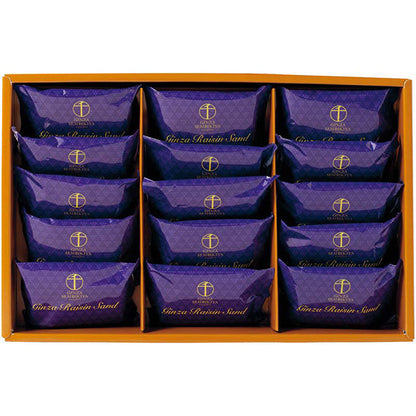 【冬ギフト】「銀座千疋屋」銀座レーズンサンド