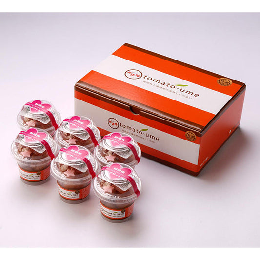 tomato-ume 60g×6個セット 箱【送料無料】
