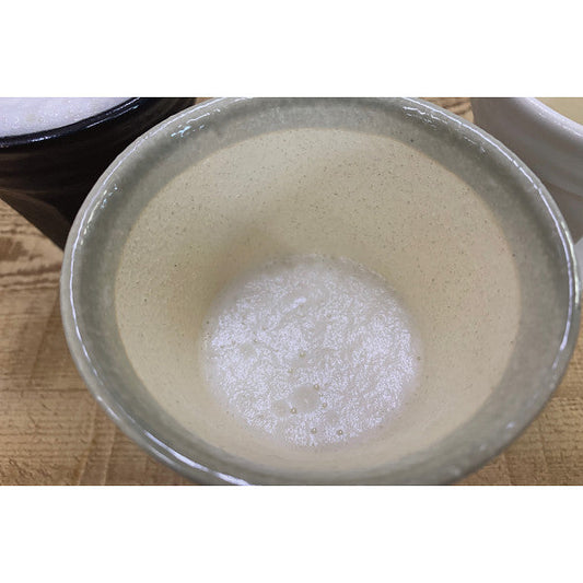 信楽焼 泡うまビアカップ グレー【送料無料】