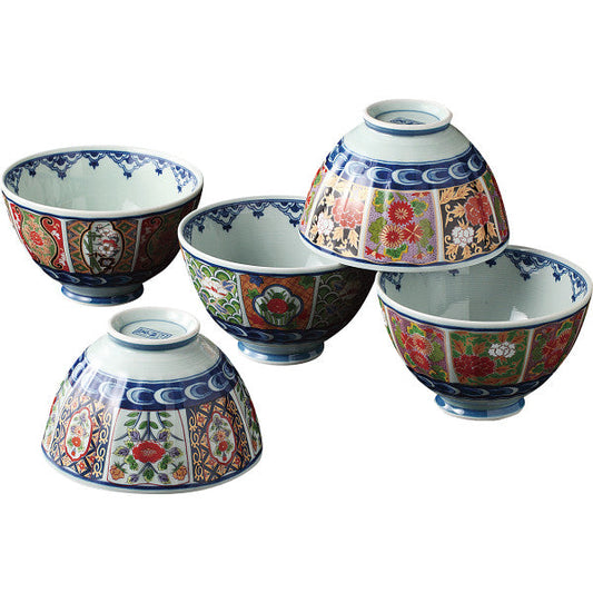 波佐見焼 古伊万里様式 絵変り茶漬揃【送料無料】