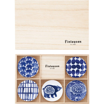 フィンレイソン シニネン 木箱入豆皿揃【送料無料】