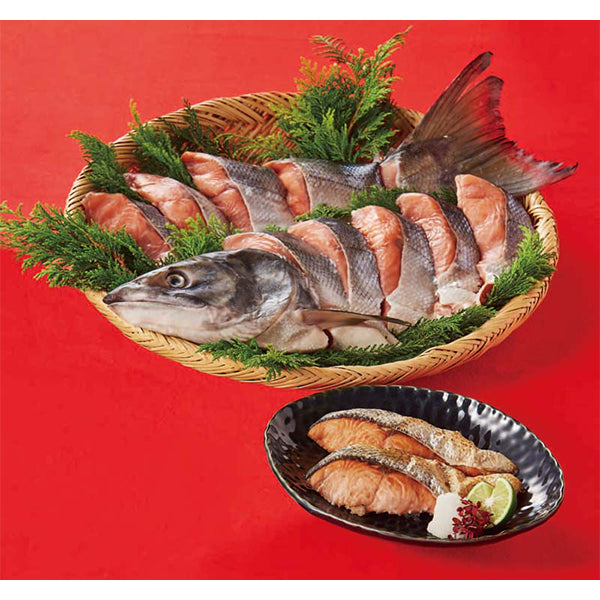 【冬ギフト】北海道産 新巻鮭姿