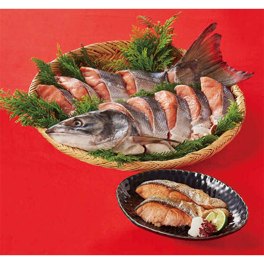 【冬ギフト】北海道産 新巻鮭姿