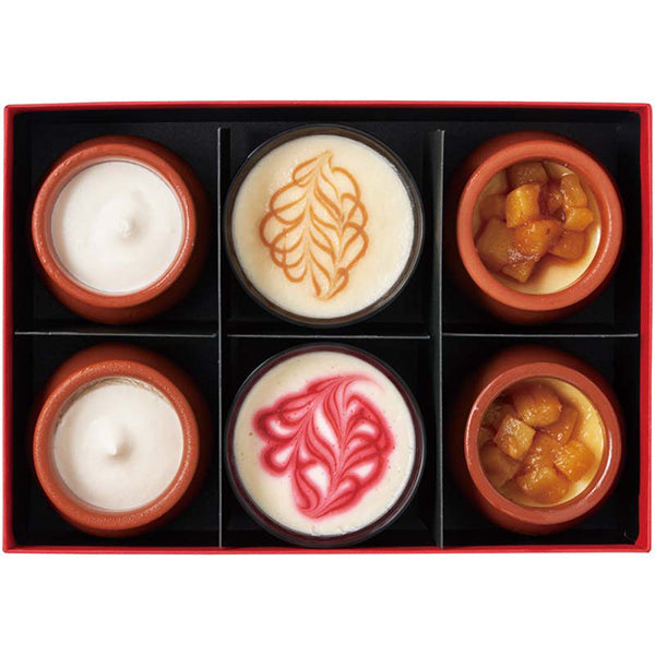 【冬ギフト】神戸「フランツ」神戸魔法の壷プリン詰合せ