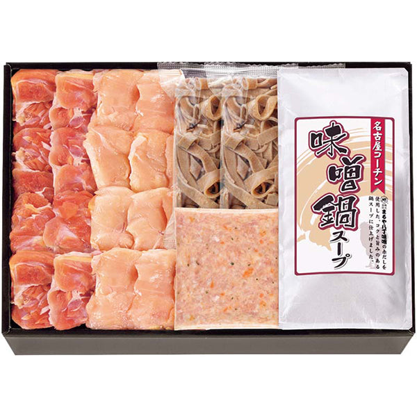 【冬ギフト】名古屋コーチン味噌鍋セット