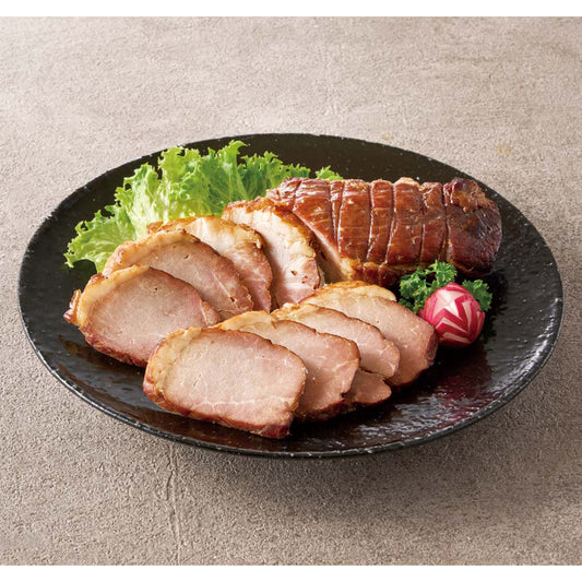 【夏ギフト】鹿児島産 黒豚の炭焼き焼豚