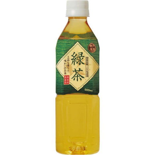 神戸茶房 緑茶 500ml PET