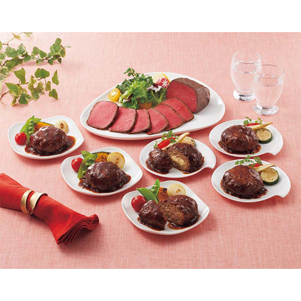 【冬ギフト】田崎真也セレクション ローストビーフ＆ハンバーグギフト